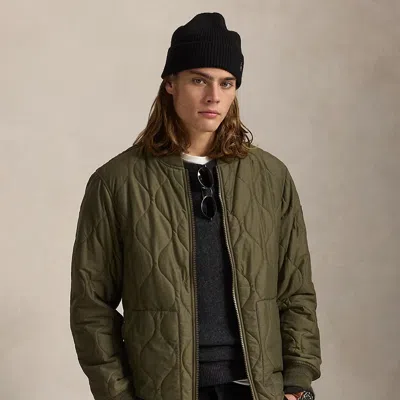 Polo Ralph Lauren Quilted Jacket In Canopy Olive