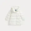 Polo Ralph Lauren Kids' Quilted Long Jacket In White