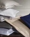 Ralph Lauren Quilted Sateen Argyle Pillow In Gray