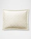 Polo Ralph Lauren Argyle Quilted Sateen Sham In Parchment