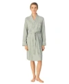 Ralph Lauren Quilted Shawl Collar Short Robe Xs 3x In Gray