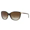 Polo Ralph Lauren Ralph By Ralph Lauren Ra5160 601/13 Women's Sunglasses - Shiny Havana On Acquamarine Frame With Grad In Multi