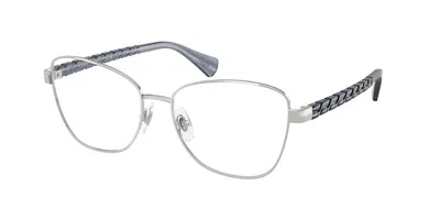 Ralph Lauren Ra6064 9001 Women's Glasses Silver Size 53 - Free Lenses - Blue Light Block Available