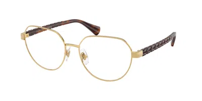 Ralph Lauren Ra6065 9490 Women's Glasses Gold Size 52 - Free Lenses - Blue Light Block Available