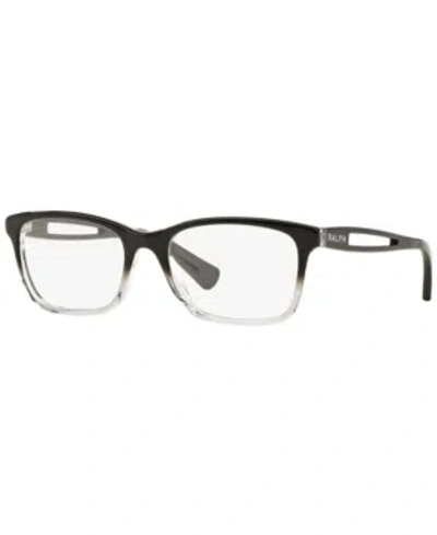 Ralph Lauren Ra7069 Women's Square Eyeglasses In Black Grad