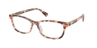 Ralph Lauren Ra7194u 6295 Women's Glasses Tortoiseshell Size 53 - Free Lenses - Blue Light Block Available In Multi