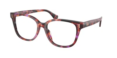 Ralph Lauren Ra7196u 6239 Women's Glasses Tortoiseshell Size 52 - Free Lenses - Blue Light Block Available In Purple
