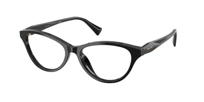 Ralph Lauren Ra7197u 5001 Women's Glasses Black Size 53 - Free Lenses - Blue Light Block Available