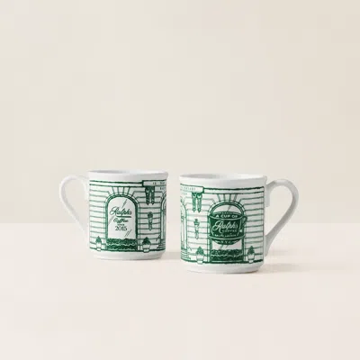 Ralph Lauren Ralph's Coffee 10th Anniversary Mug Set In Gray