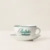Ralph Lauren Ralph's Coffee Cup & Saucer In White