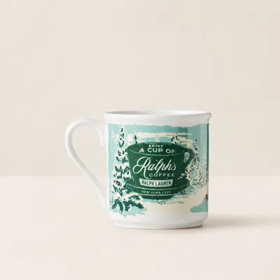 Ralph Lauren Ralph's Coffee Holiday Scene Mug In Multi