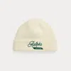 Polo Ralph Lauren Ralph's Coffee Wool-blend Beanie In Cream