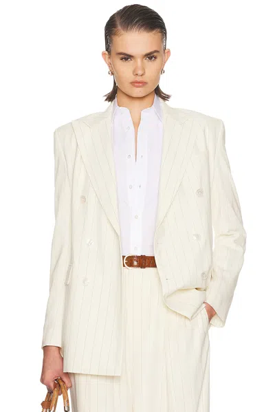 Ralph Lauren Ramona Blazer In White