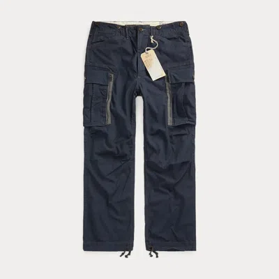 Ralph Lauren Ranger Poplin Cargo Pant In Navy In Blue