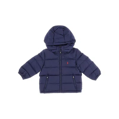 Polo Ralph Lauren Kids' Down Jacket With Ripstop Hood In Blue