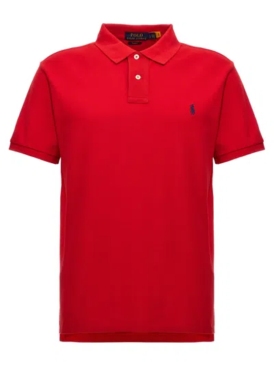 Polo Ralph Lauren Classic Fit Cotton Polo In Ruby Heather