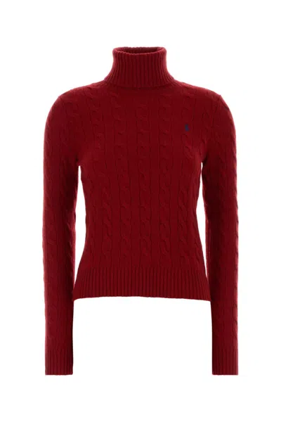 Ralph Lauren Red Logo Sweater