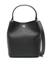 Ralph Lauren Reese Sm Bkt Bucket Bag Small In Black