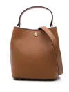 Ralph Lauren Reese Sm Bkt Bucket Bag Small In Brown