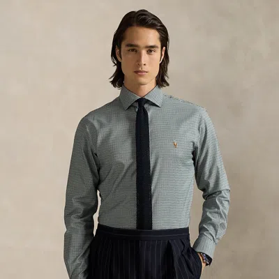 Ralph Lauren Regent Custom Fit Plaid Oxford Shirt