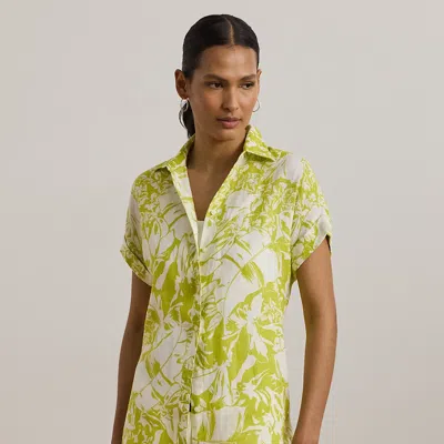Ralph Lauren Relaxed Fit Floral Short-sleeve Shirt