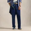 Polo Ralph Lauren Relaxed Fit Garment-dyed Twill Pant In Eastside Royal