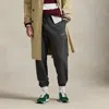 Ralph Lauren Relaxed Fit Logo Fleece Sweatpant In Gray