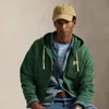 Ralph Lauren Relaxed Fit Loopback Fleece Hoodie In Green