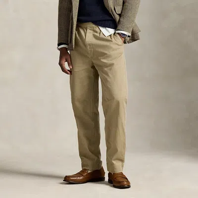 Ralph Lauren Relaxed Fit Pleated Twill Pant