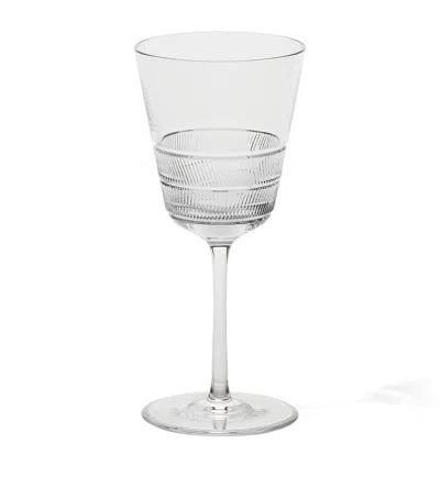 Ralph Lauren Remy White Wine Glass In Clear