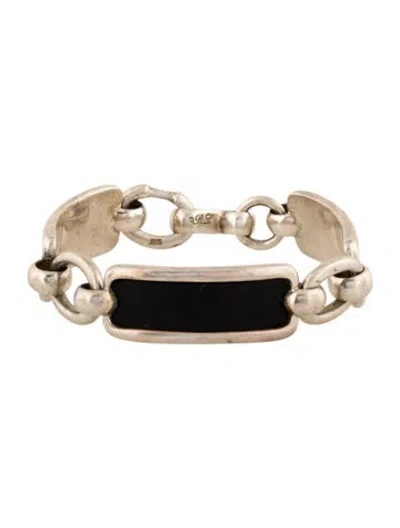 Pre-owned Ralph Lauren Resin Link Bracelet, 8" In Multi