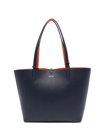 Ralph Lauren "reversible" Medium Tote In Black