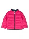 Polo Ralph Lauren Reversible Padded Jacket In Pink