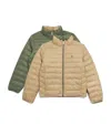 Ralph Lauren Reversible Puffer Jacket In Neutral