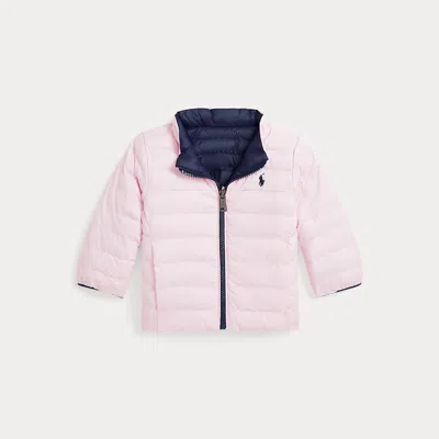 Polo Ralph Lauren Polo Pony-embroidered Padded Jacket In Blue