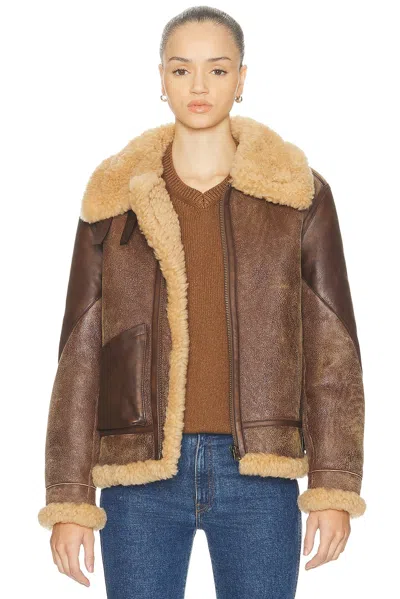 Ralph Lauren Reymond Shearling Coat