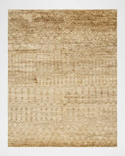 Ralph Lauren Rhodes Hand Knotted Rug In Brown