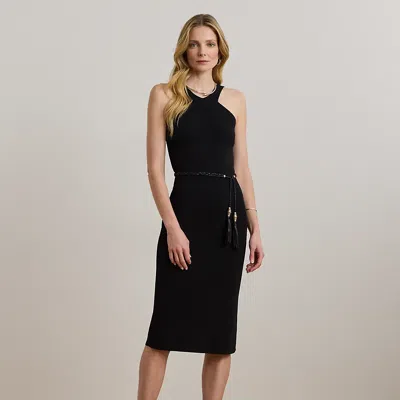 Ralph Lauren Rib-knit Sleeveless Sweater Dress