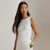 Ralph Lauren Rib-knit Sleeveless Sweater In White