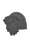 Ralph Lauren Ribbed-knit Beanie And Gloves Set