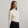 Ralph Lauren Turtleneck Sweater In Mascarpone Cream