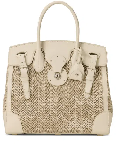 Ralph Lauren Ricky 33 Shoulder Bag In Neutrals