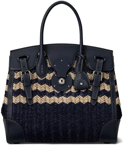 Ralph Lauren Ricky 33 Tote Bag In Blau