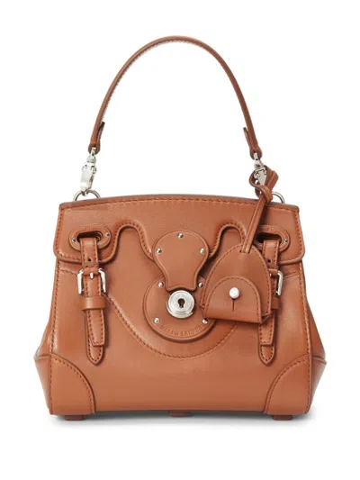 Polo Ralph Lauren Ricky Mini Bag In Brown