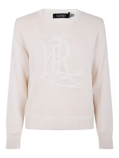 RALPH LAUREN RIEDNEE LONG SLEEVES PULLOVER,200979653 001 MASCARPONE CREAM