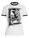 Ralph Lauren Ringer Graphic T-shirt In White