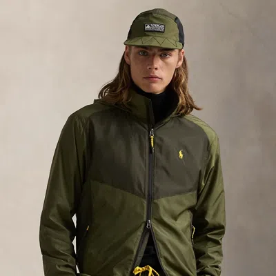 Polo Ralph Lauren Ripstop Hooded Jacket In New Olive/armadillo
