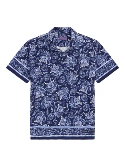 Ralph Lauren Riviera T-shirt In Blue