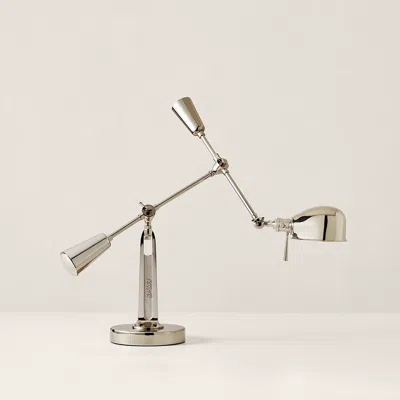 Ralph Lauren Rl '67 Boom-arm Desk Lamp In Silver