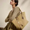 Polo Ralph Lauren Rl 888 Embossed Calf-suede Tote In Icon Tan
